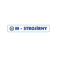Logo M - STROJÍRNY a.s., IČO 46505016