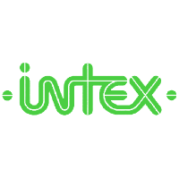 logo INTEX, výrobní družstvo, Ledeč nad Sázavou
