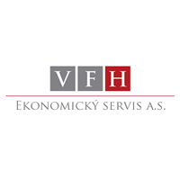 logo V.F.H EKONOMICKÝ SERVIS a.s.